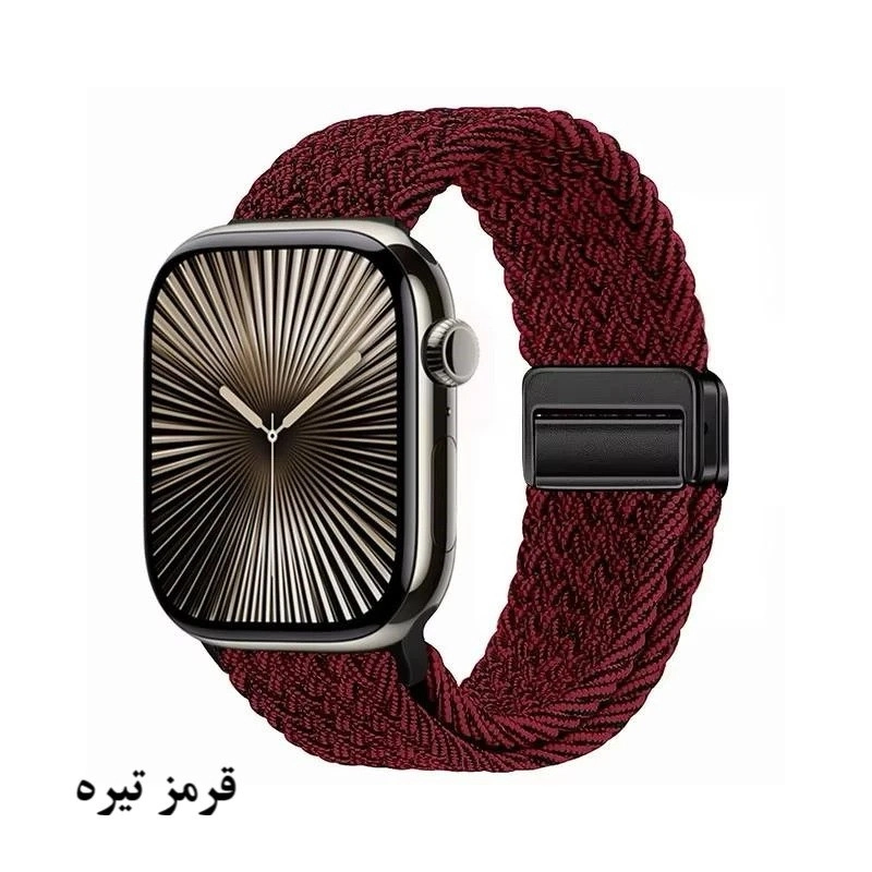 بند توتو مدل Tressée مناسب برای اپل واچ سایز 38/40/41 میلی متری - بنفش