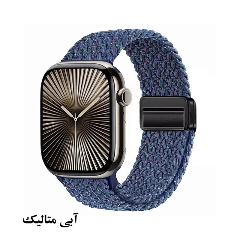 بند توتو مدل Tressée مناسب برای اپل واچ سایز 38/40/41 میلی متری - بنفش