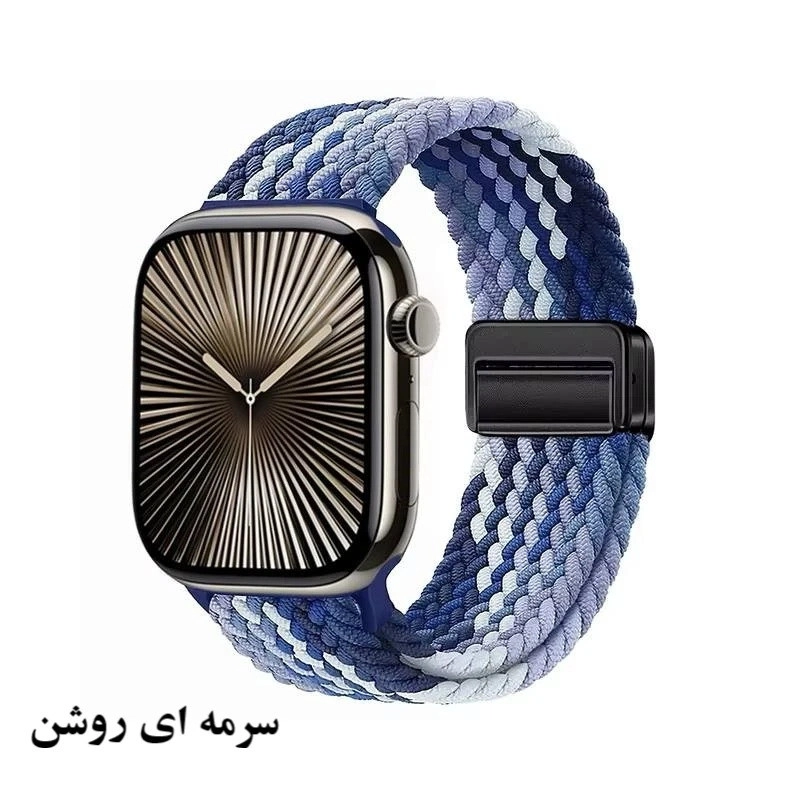 بند توتو مدل Tressée مناسب برای اپل واچ سایز 38/40/41 میلی متری - بنفش