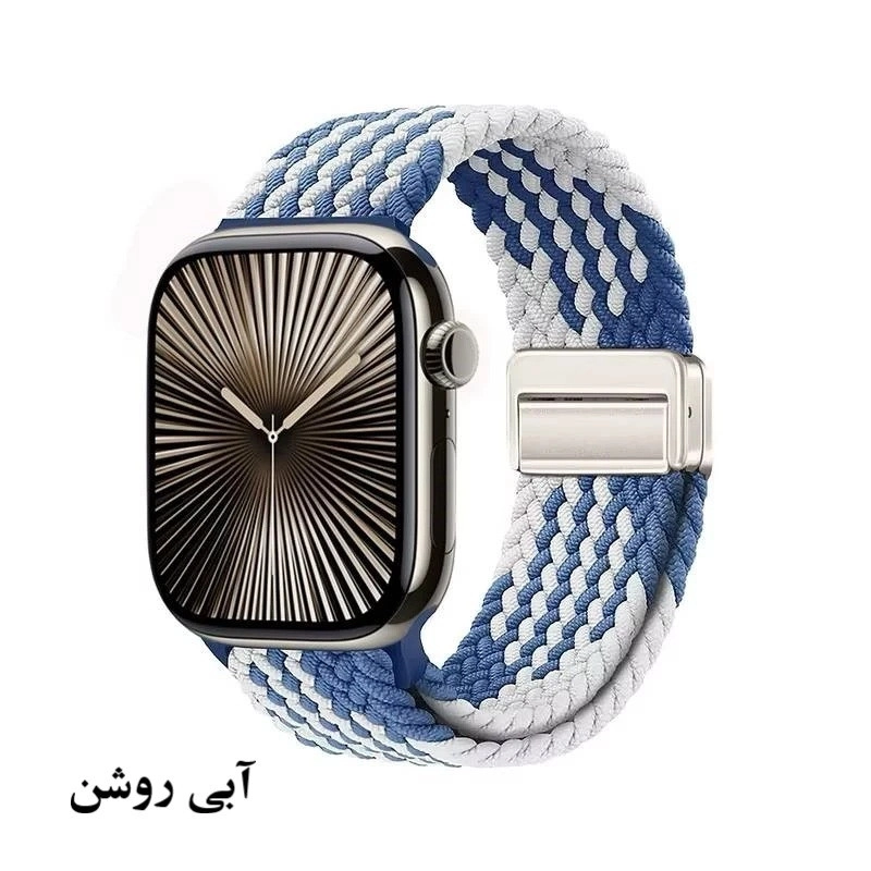 بند توتو مدل Tressée مناسب برای اپل واچ سایز 38/40/41 میلی متری - بنفش
