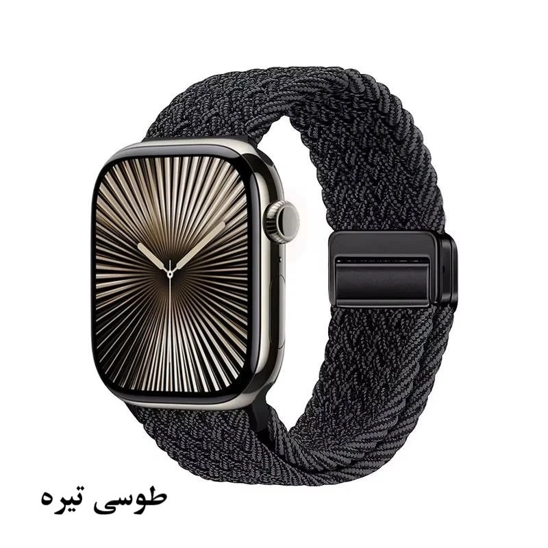 بند توتو مدل Tressée مناسب برای اپل واچ سایز 38/40/41 میلی متری - بنفش