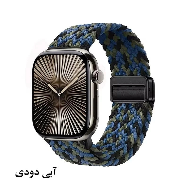 بند توتو مدل Tressée مناسب برای اپل واچ سایز 38/40/41 میلی متری - بنفش