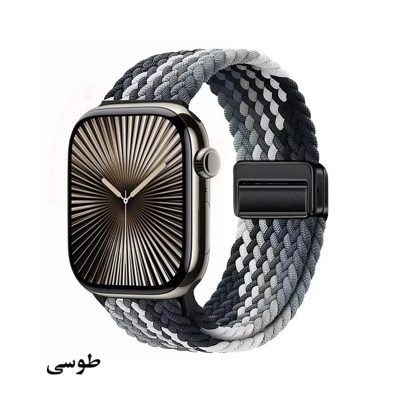 بند توتو مدل Tressée مناسب برای اپل واچ سایز 38/40/41 میلی متری - بنفش