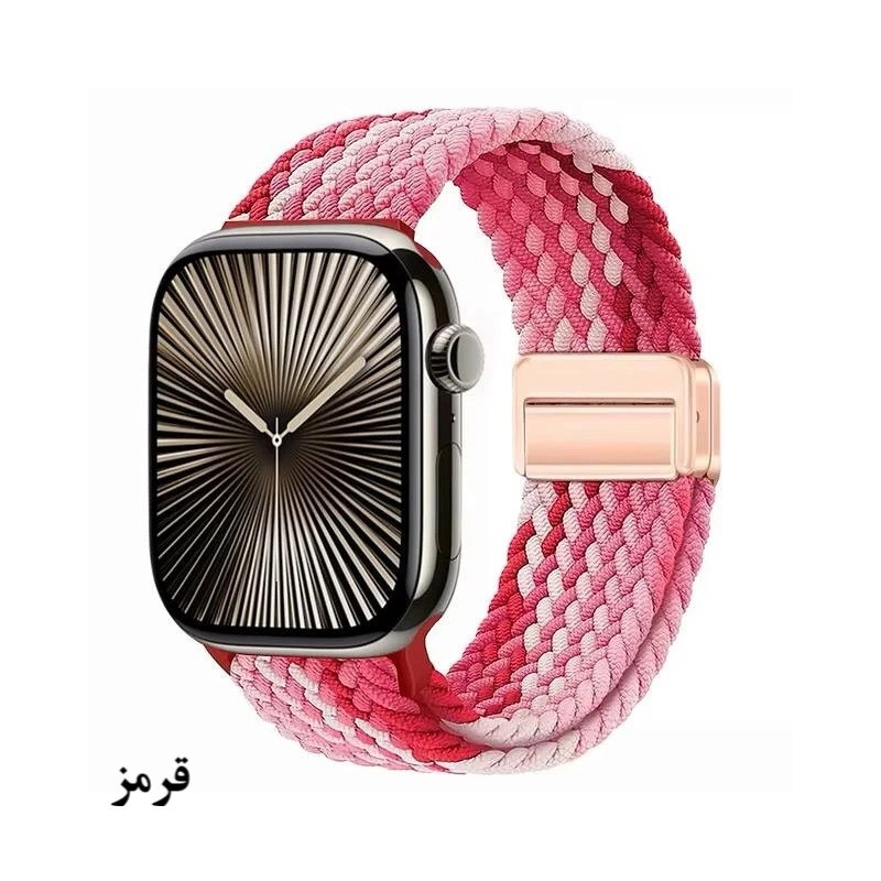 بند توتو مدل Tressée مناسب برای اپل واچ سایز 38/40/41 میلی متری - بنفش