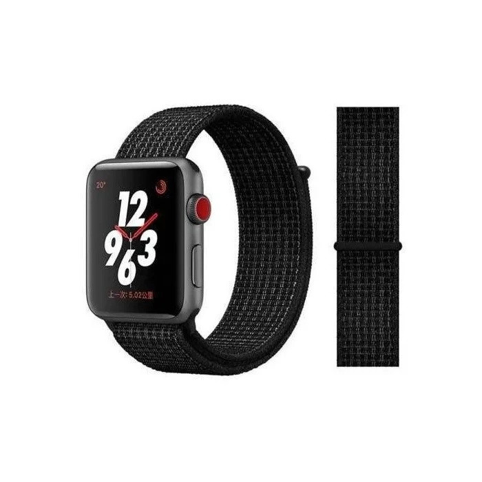 بند توتو مدل Nylon Sport Loop مناسب برای اپل واچ سری 6 سایز 40 میلیمتری - سفید