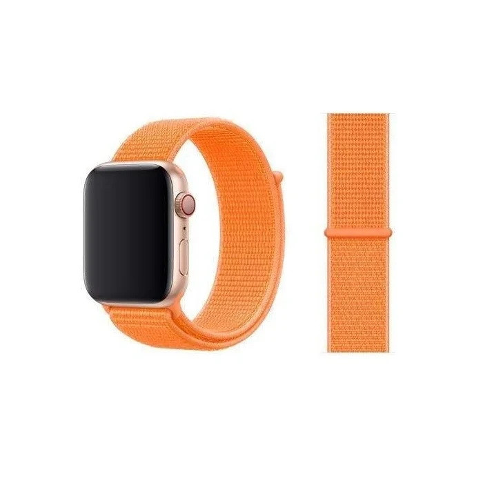 بند توتو مدل Nylon Sport Loop مناسب برای اپل واچ سری 6 سایز 40 میلیمتری - سفید