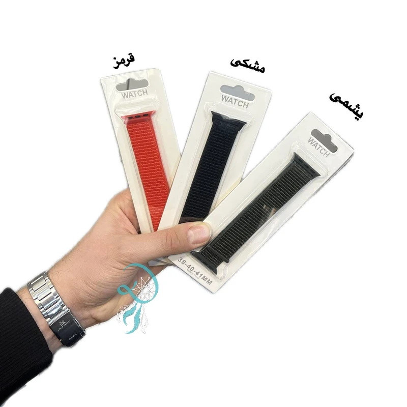 بند توتو مدل Nylon Sport Loop مناسب برای اپل واچ سری 6 سایز 40 میلیمتری - سفید