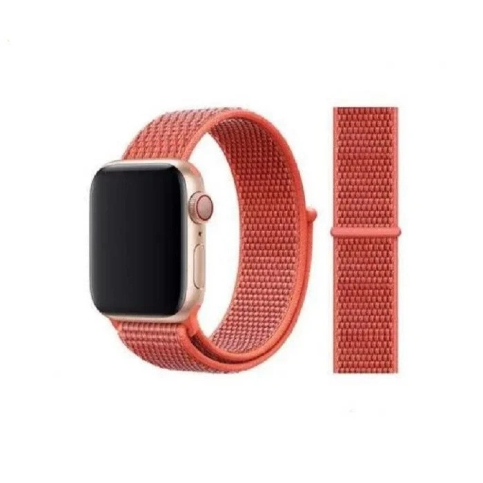 بند توتو مدل Nylon Sport Loop مناسب برای اپل واچ سری 6 سایز 40 میلیمتری - سفید