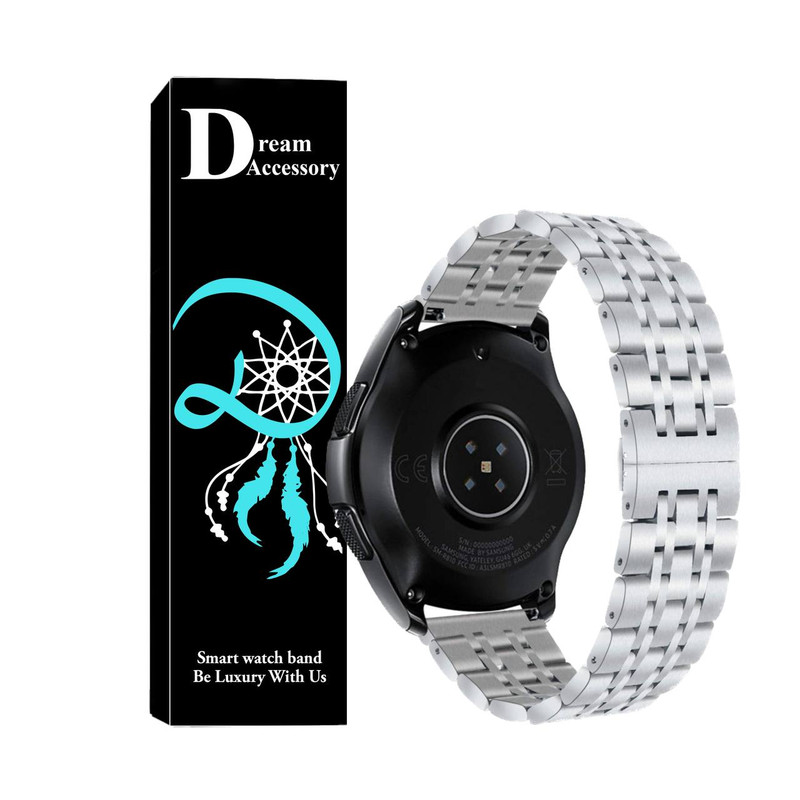 بند دریم مدل Metalic 7B مناسب برای ساعت هوشمند آمازفیت GTR